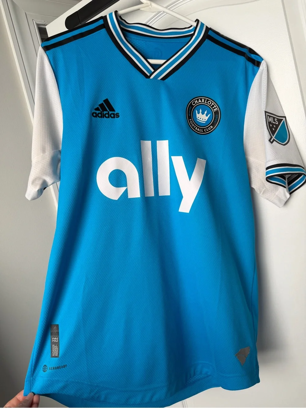 Adidas Charlotte FC MLS Home Soccer Jersey
